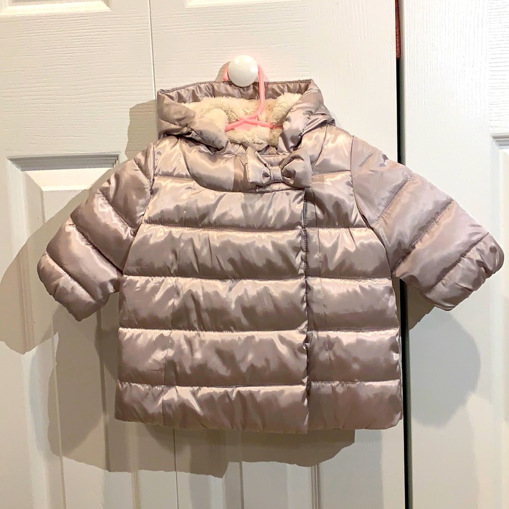Gap Baby Faux Fur Lined Hooded Jacket